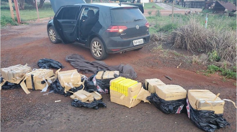 Homem é preso em flagrante com 200 km de maconha, em Acreúna