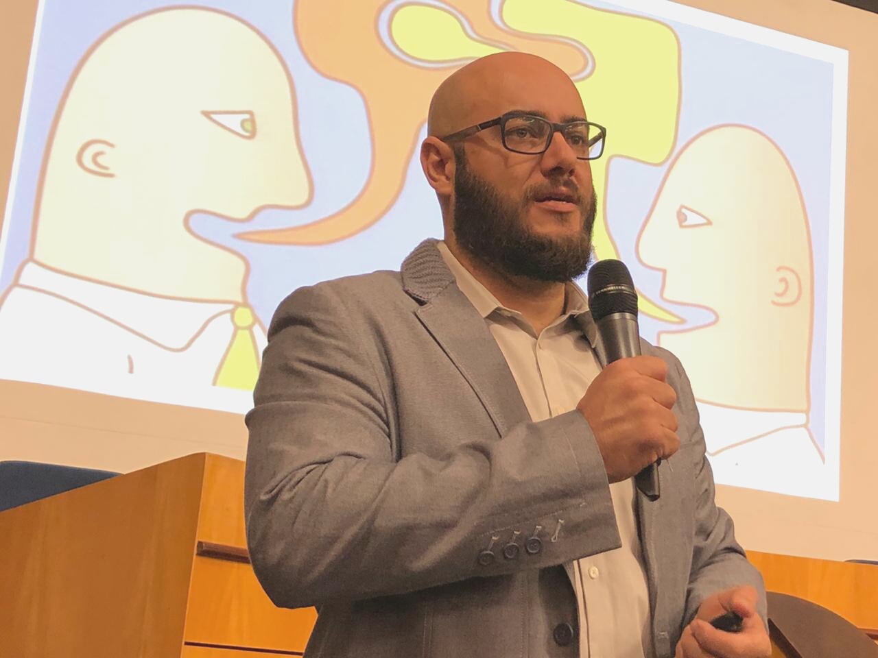 Professor Marcos Marinho, especialista em marketing político e mestre em comunicação (Foto: Arquivo Pessoal)