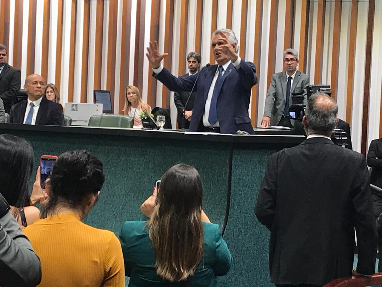 Sem garantir entrada no RRF, Caiado fala em buscar solução antecipada para problemas fiscais