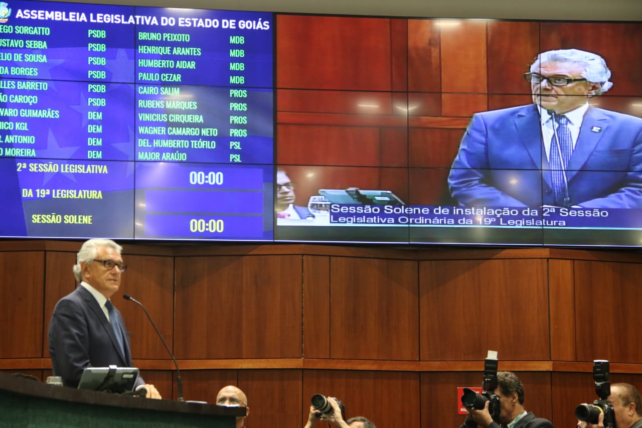 Caiado não descarta diálogo de retorno à base para aqueles que votaram contra o governo