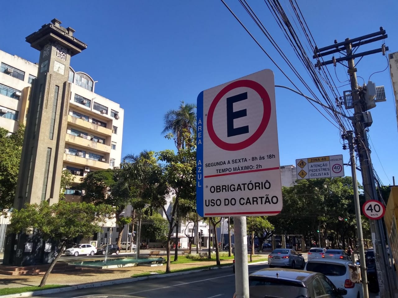 Área Azul sofrerá reajuste após implantação de sistema por aplicativo