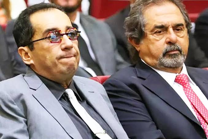 Empresário Benjamin Beze Júnior ao lado do senador Jorge Kajuru (Cidadania), de quem era suplente. (Foto: Divulgação)