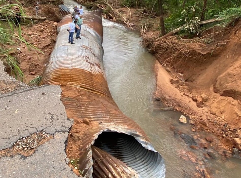 Caiado visita GO-060 e O-174 (Foto: Governo de Goiás/ Divulgação)