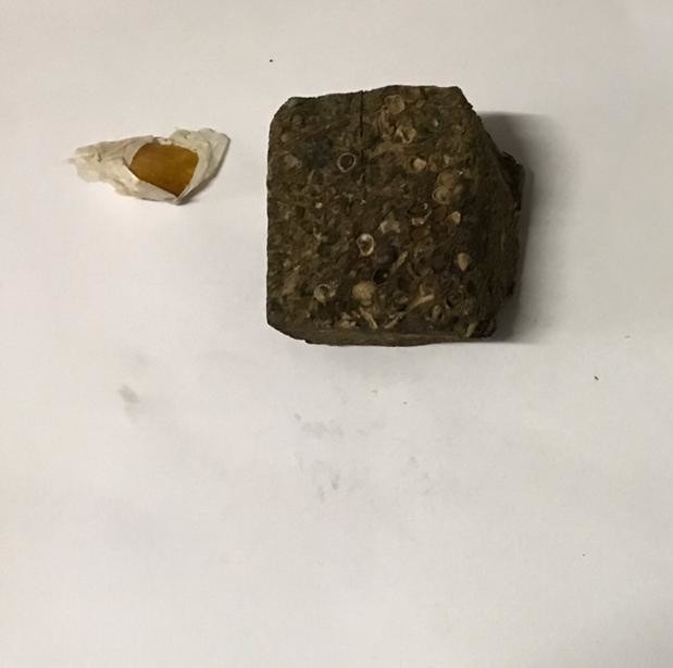 Uma mulher, que não teve o nome e identidade revelados, foi presa após tentar entrar no presídio de Ipameri com drogas nas partes íntimas. (Foto: Divulgação/DGAP)