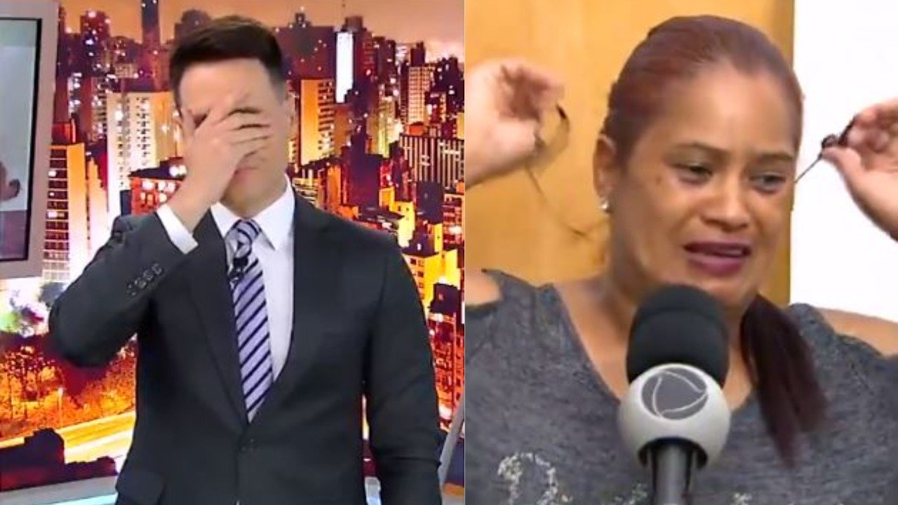 Bacci diz sofrer ameaças após anunciar ao vivo morte à mãe da vítima