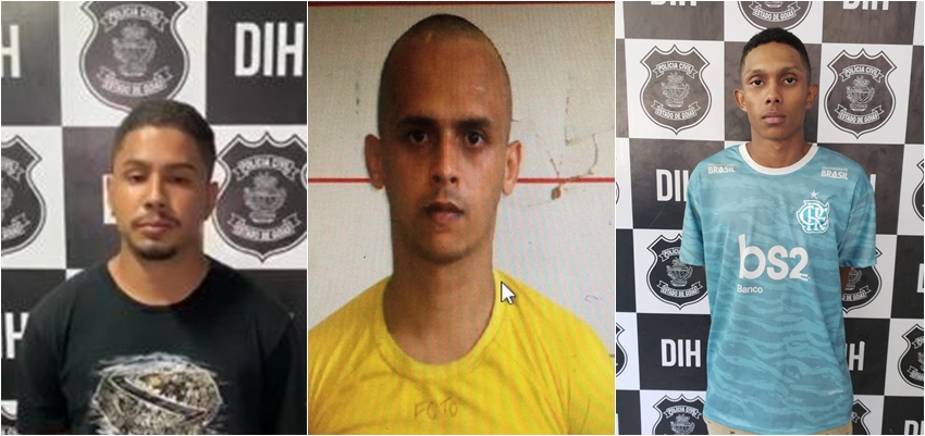 Trio é preso após matar homem por comando de tráfico de drogas, em Goiânia