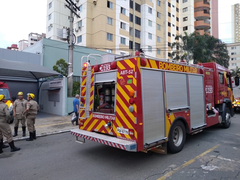 Principio de incêndio chama atenção de moradores na Av. T-63