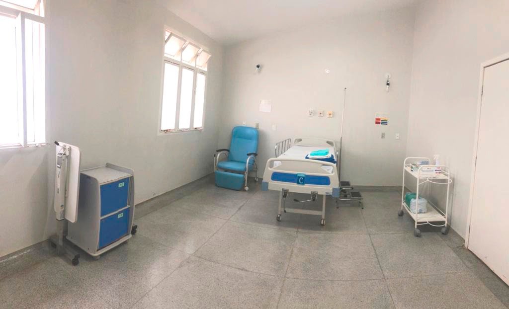 Hutrin prepara quatro de isolamento para receber suspeitos de infecção pelo coronavírus