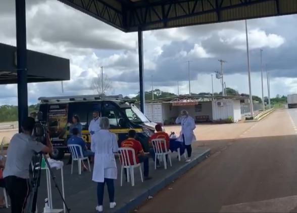 PRF inicia campanha Siga em Frente Caminhoneiro, em Goiás