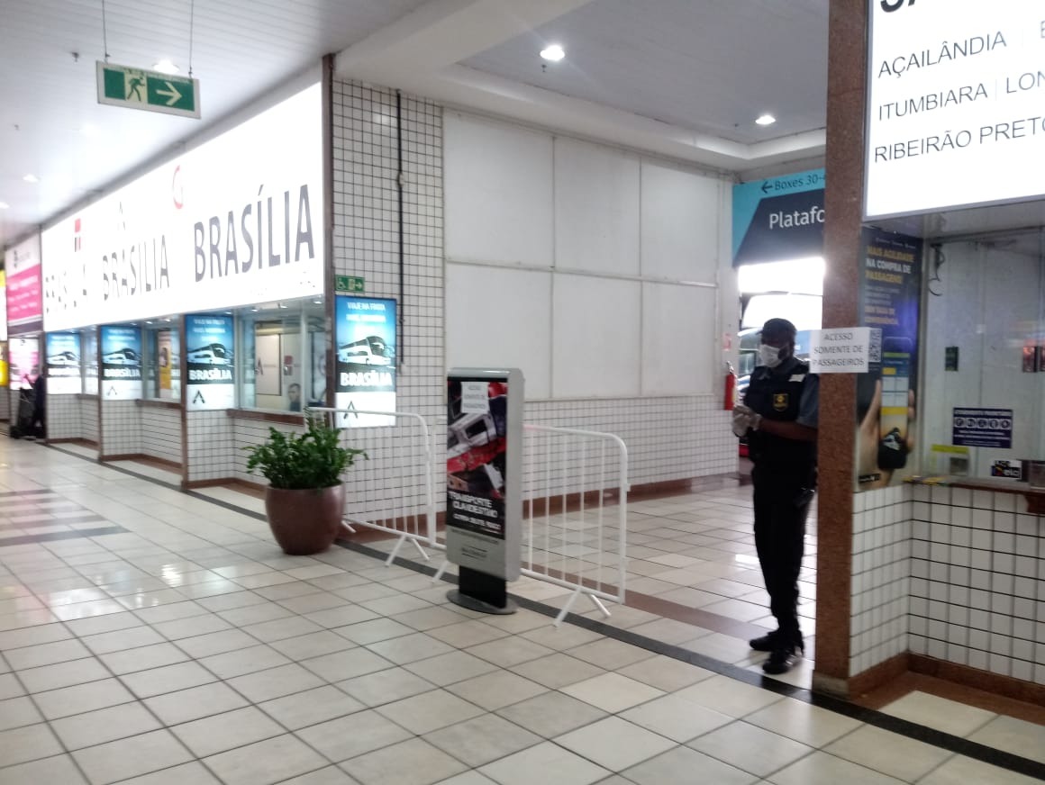 A Rodoviária e o Aeroporto de Goiânia informaram que têm cumprido recomendações sanitárias contra a covid-19. (Foto: divulgação/assessoria)