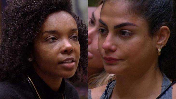 Thelma e Mari discutem: 'Não foi caridade, você abriu mão da prova porque quis'