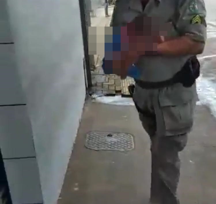 Polícia Militar salva bebê de três meses em Nerópolis