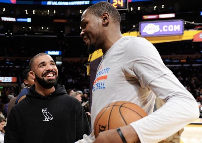 Drake faz isolamento voluntário após ter contato com Kevin Durant, diagnosticado com Covid-19