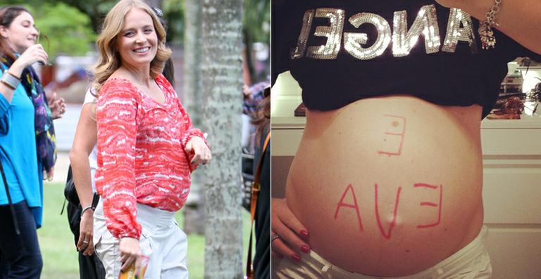 Angélica revela que fez ultrassom da filha em clínica veterinária