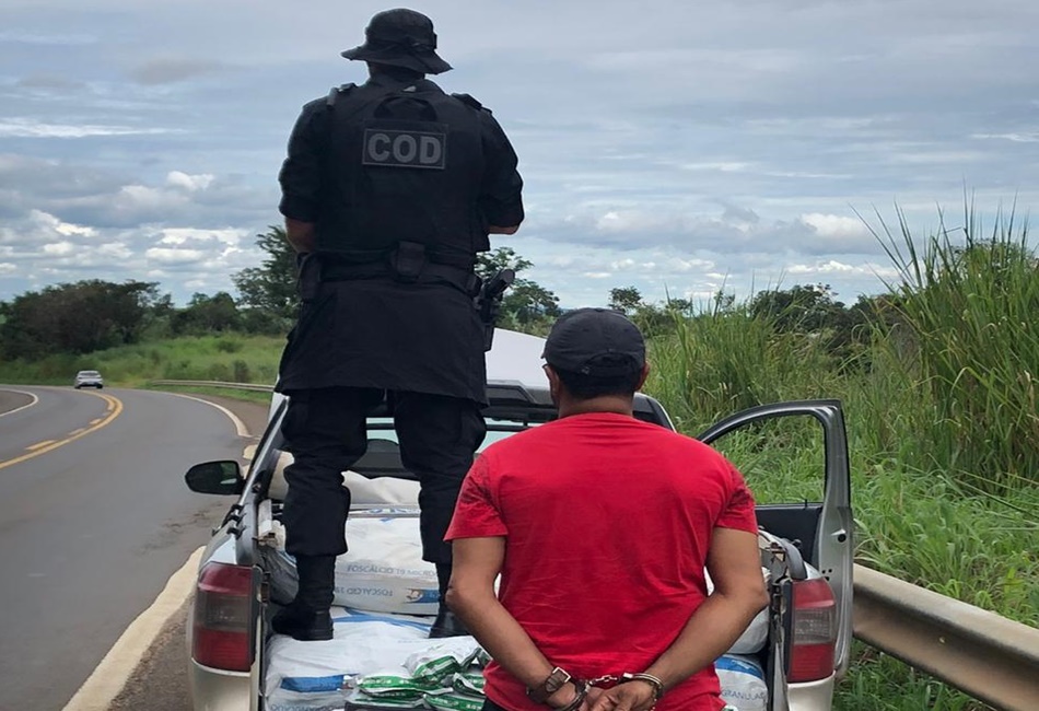 Suspeito tinha 500 kg de agrotóxicos de origem chinesa