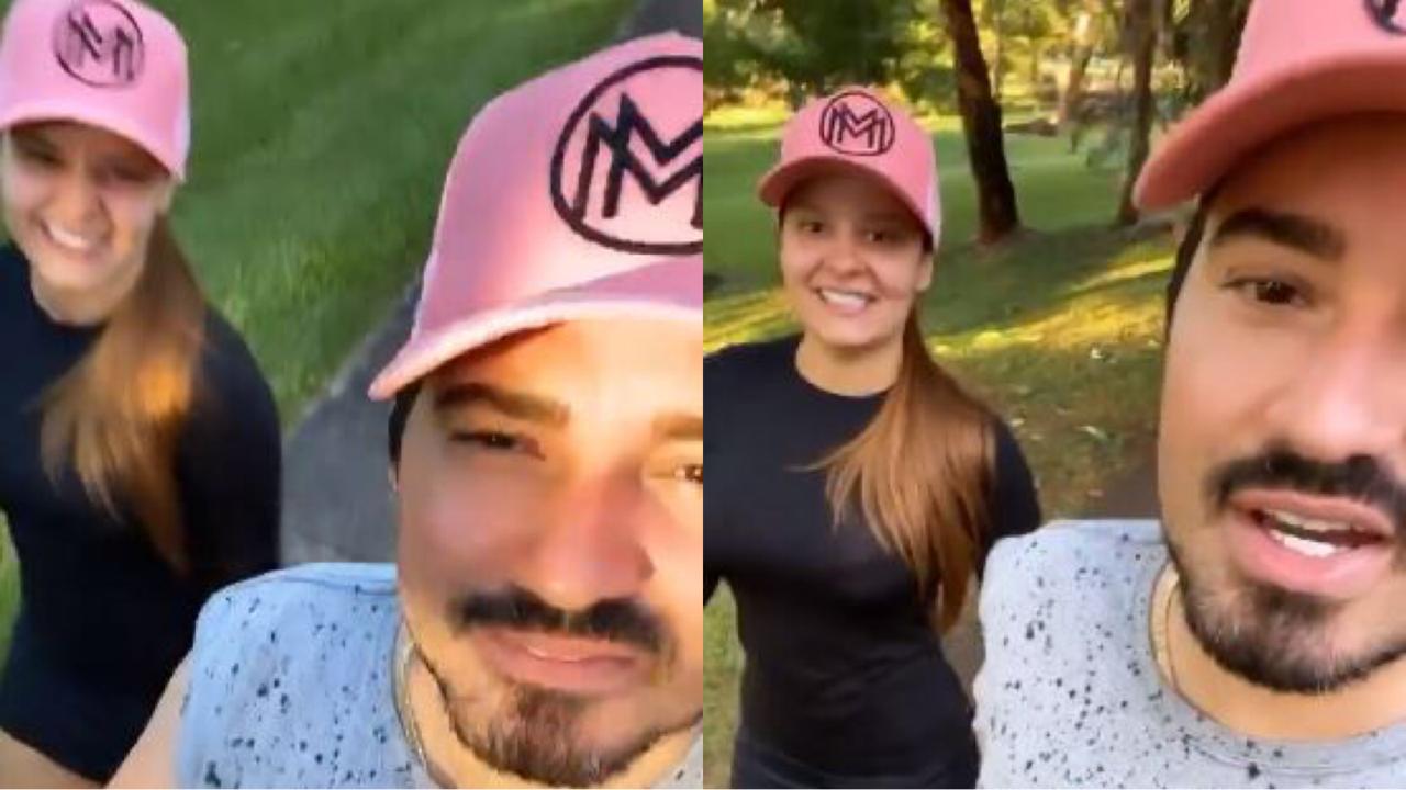 “Depois apanha e não sabe”, diz namorado de Maiara sobre roupa da cantora