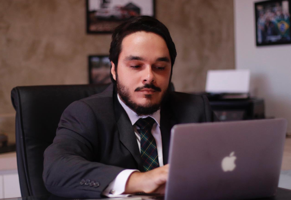 João Victor Ribeiro, empresário goiano e presidente da Federação Nacional dos Pequenos Construtores (FENAPC)