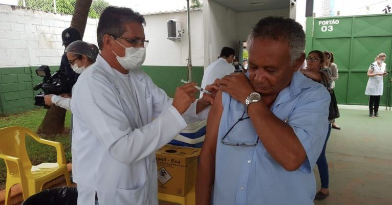 Campanha de vacinação (foto: prefeitura de Goiânia)