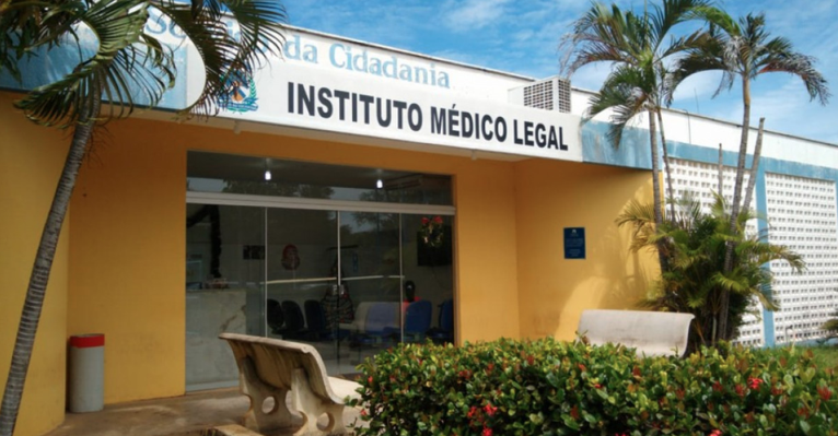 Instituto Médico Legal de Palmas, no Tocantins (Foto: Reprodução)