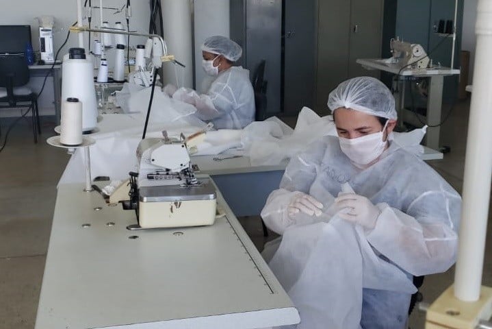 Comitê foi criado para compra de máscaras e outros equipamentos. (Foto: Divulgação / UFG)