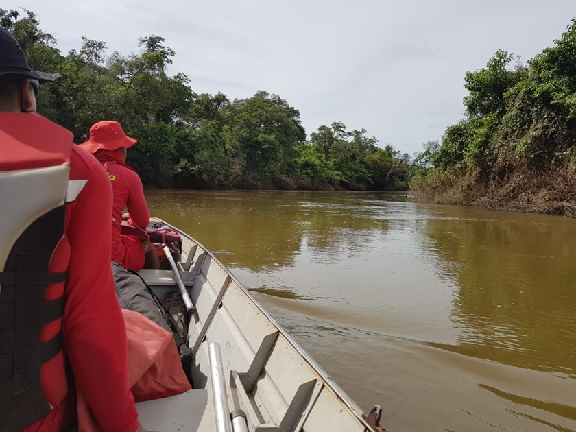 CBMGO resgata corpo de homem que afagou após ser levado pela correnteza