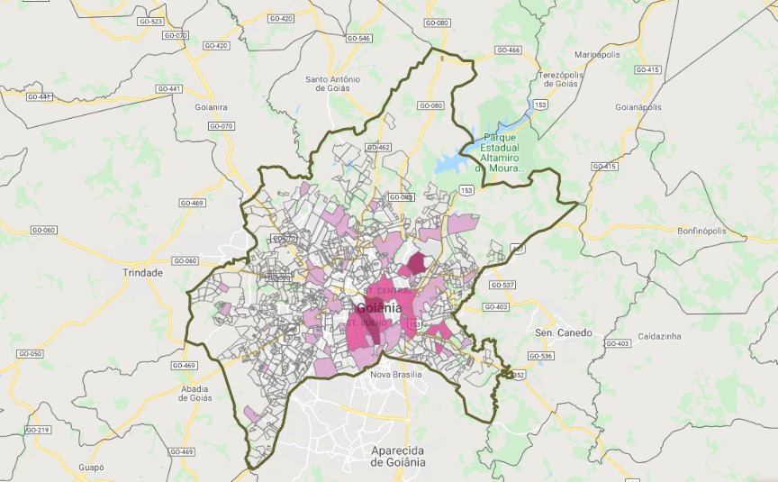 Coronavírus se espalha em diversos bairros de Goiânia