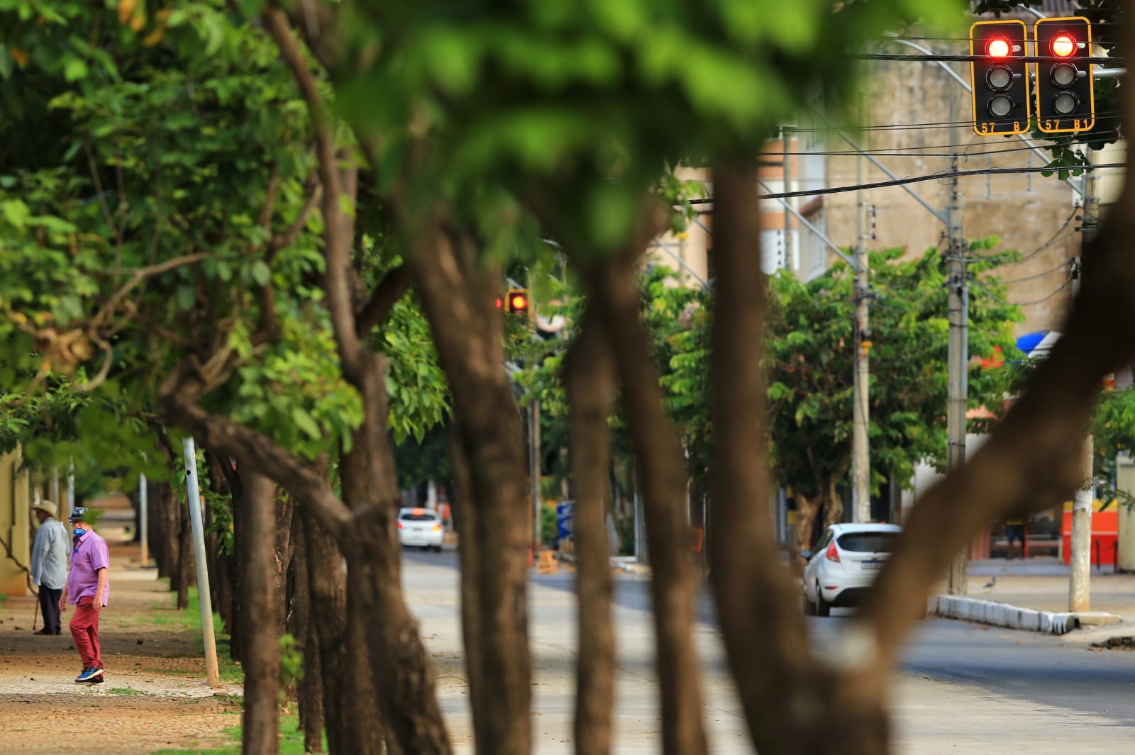 Isolamento contribui para melhoria do ar, em Goiânia