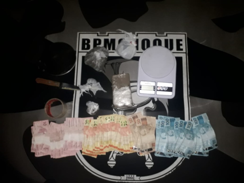 Ele estava com maconha e dinheiro do tráfico no Parque Cascavel em Goiânia