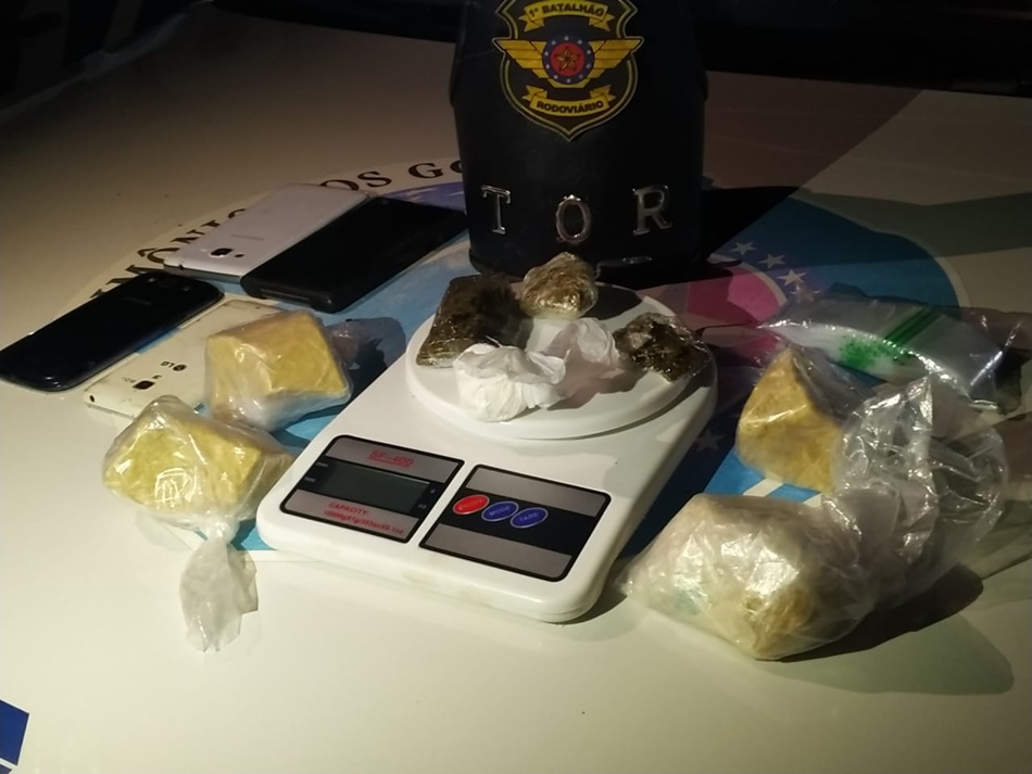 Traficante foi preso com drogas ao tentar fazer delivery em Goiânia
