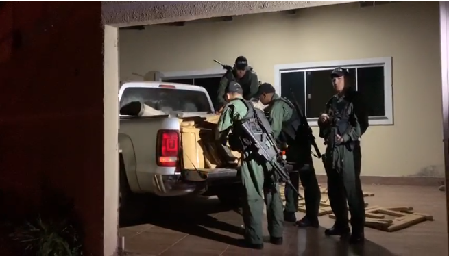 Uma tonelada de maconha foi apreendida em Goiânia no Setor Moinho dos Ventos