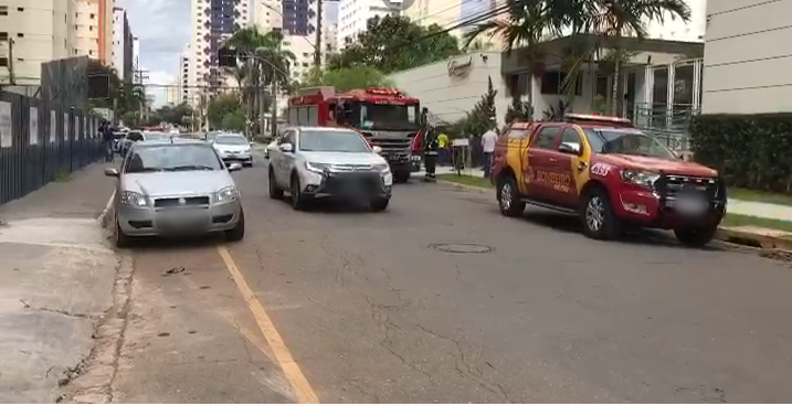 Mulher morre após pular do 32º andar com criança de sete meses, em Goiânia (Foto: Leitor/Mais Goiás)