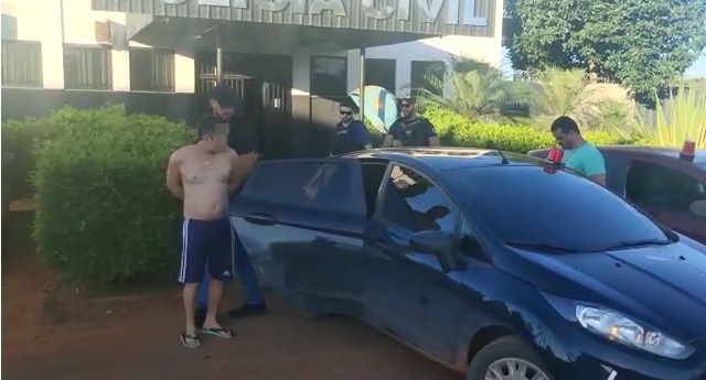 Um homem suspeito de integrar facção criminosa e participar de sequestros e extorsões no Rio de Janeiro foi preso em Formosa, na tarde desta segunda-feira (27). (Foto: Divulgação)