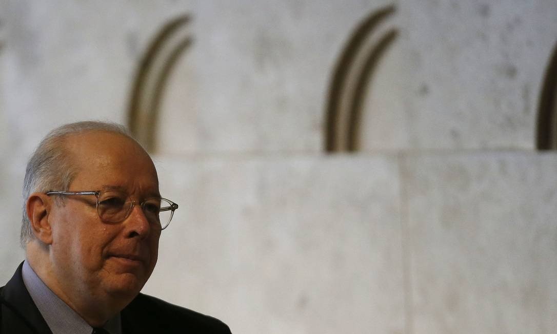 O ministro Celso de Mello STF foi sorteado relator dO inquérito para apurar o conteúdo do discurso de despedida de Sérgio Moro do governo. (Foto: Jorge William / Agência O Globo)