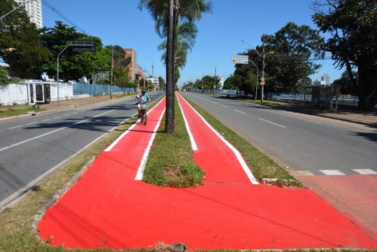 Câmara de Goiânia aprova lei que incentiva empresas a criarem ciclovias (Foto: Reprodução Prefeitura de Goiânia)