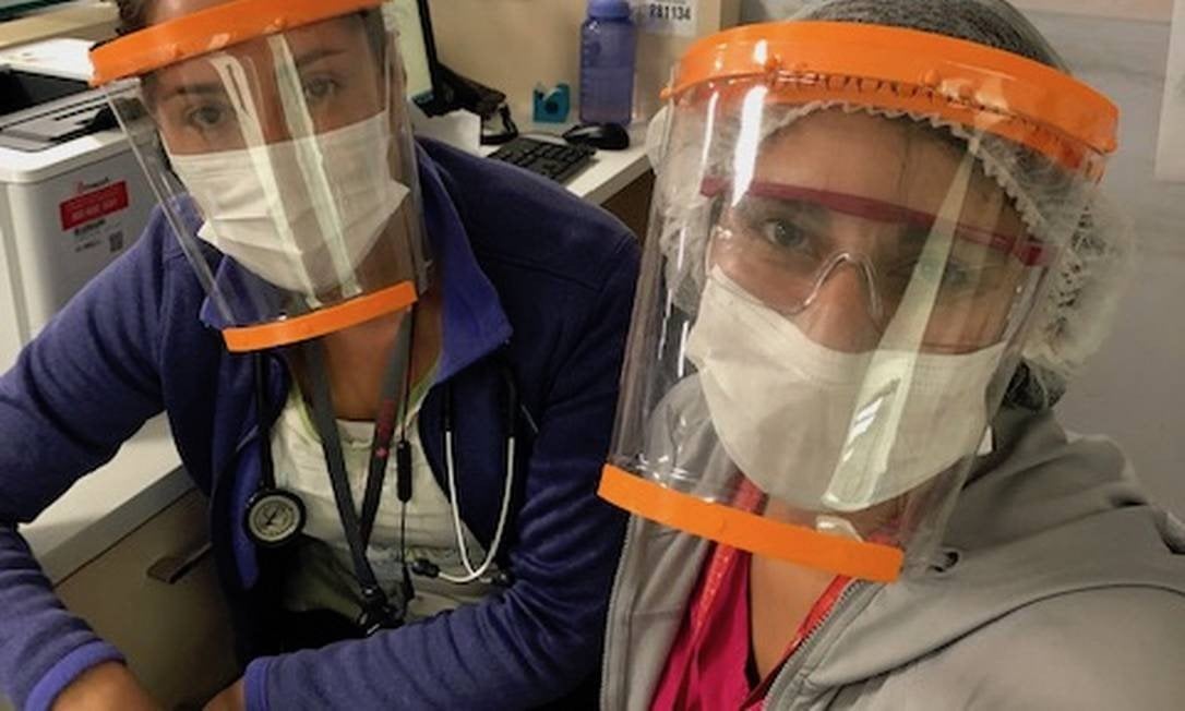 Fabiola Alzamora, médica em Santiago: poucos leitos para o novo coronavírus Foto: Arquivo pessoal