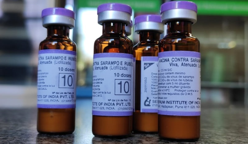Prefeitura disponibiliza vacinas contra sarampo e contra meningite