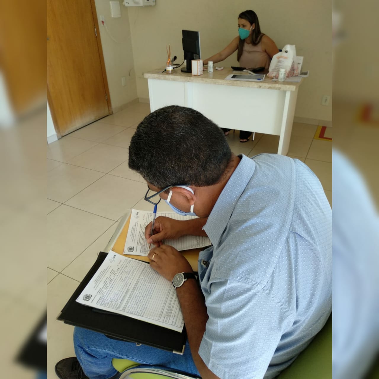 Segundo bairro com maior número de confirmações de covid-19, o Setor Oeste, em Goiânia, é alvo, durante toda esta quarta-feira (6), de fiscalização contra aglomeração. (Foto: divulgação)
