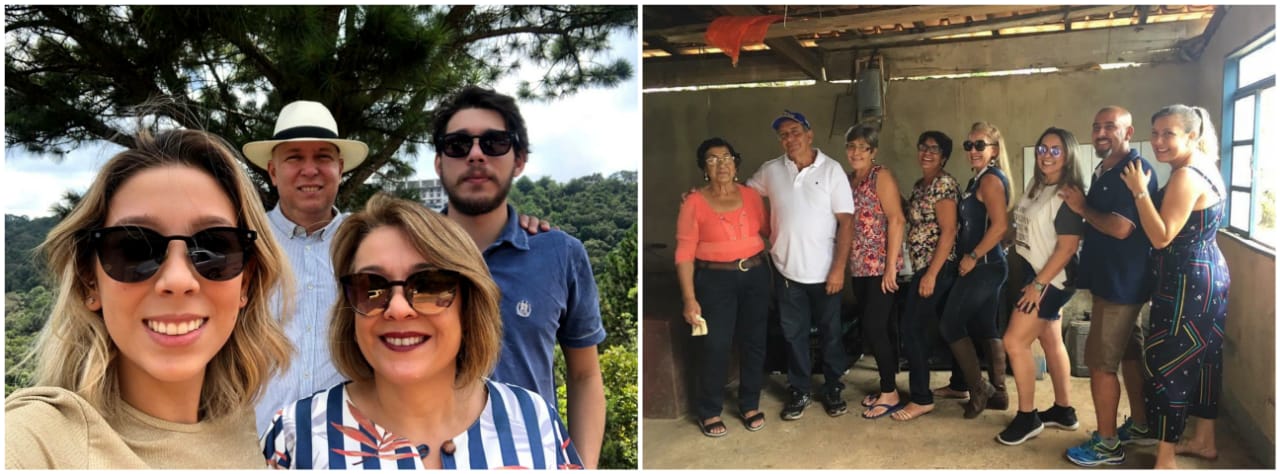 Por causa da pandemia do novo coronavírus, famílias goianas precisam lidar com a distância, saudade e alterar as comemorações do Dia das Mães. De longe, mães e filhos buscam ferramentas para se manterem juntos (Foto: arquivo pessoal)