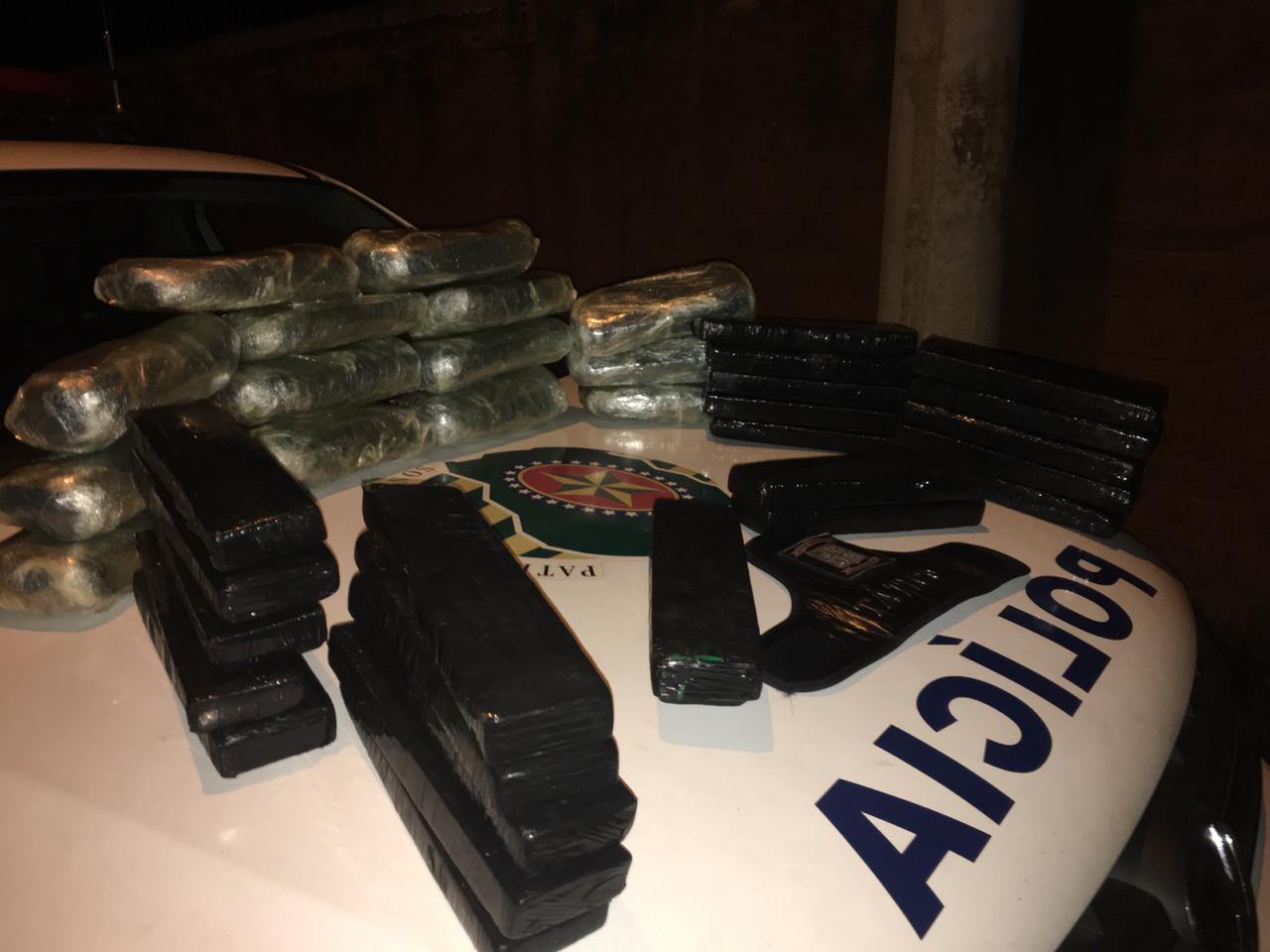 Perseguição só terminou no Setor Santos Dumont, em Goiânia (Foto: divulgação/PM)