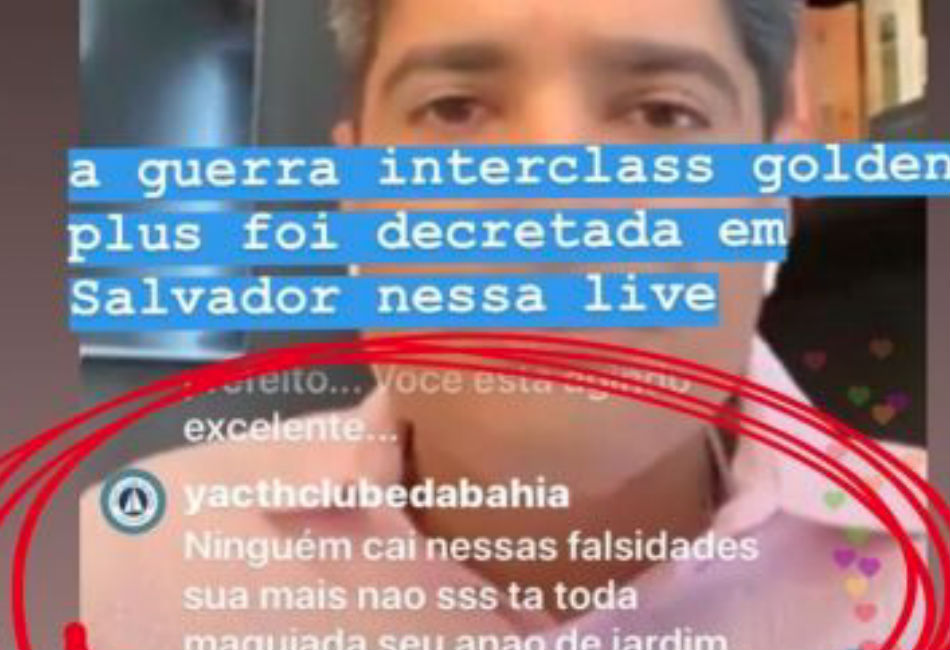 Print da live do prefeito de Salvador, ACM Neto (Foto: Reprodução)