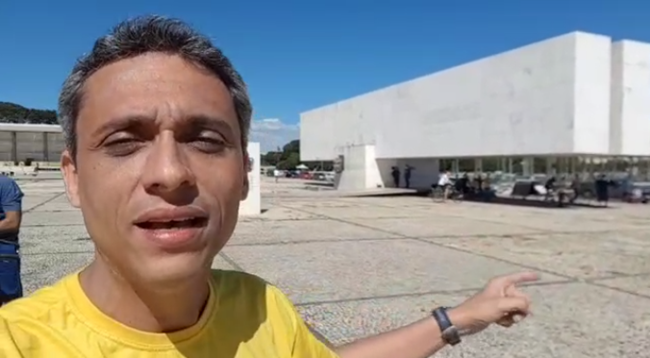 Empresário goiano Gustavo Gayer diz que não estava no momento da agressão a enfermeiros em Brasília