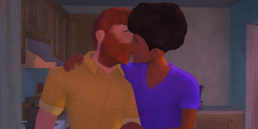 Out é o primeiro filme da Pixar com casal gay como protagonista
