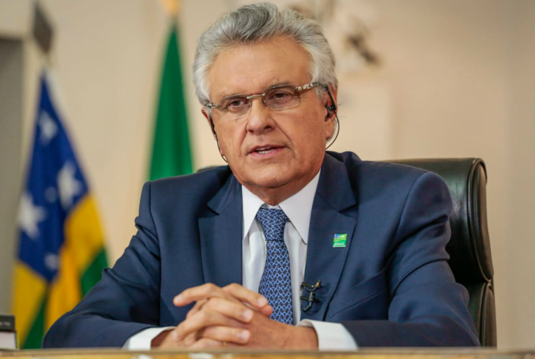 Governador Caiado: equipe nega que release falando de proibição à pesca tenha saído do governo. (Foto: Divulgação)