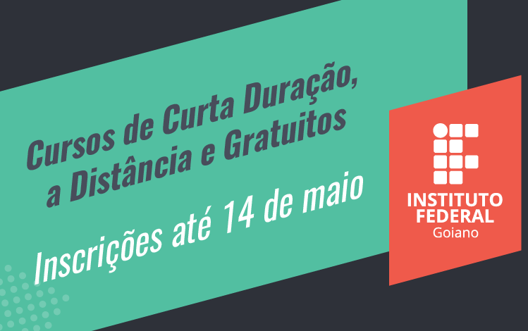 Instituto Federal Goiano oferece cursos a distância