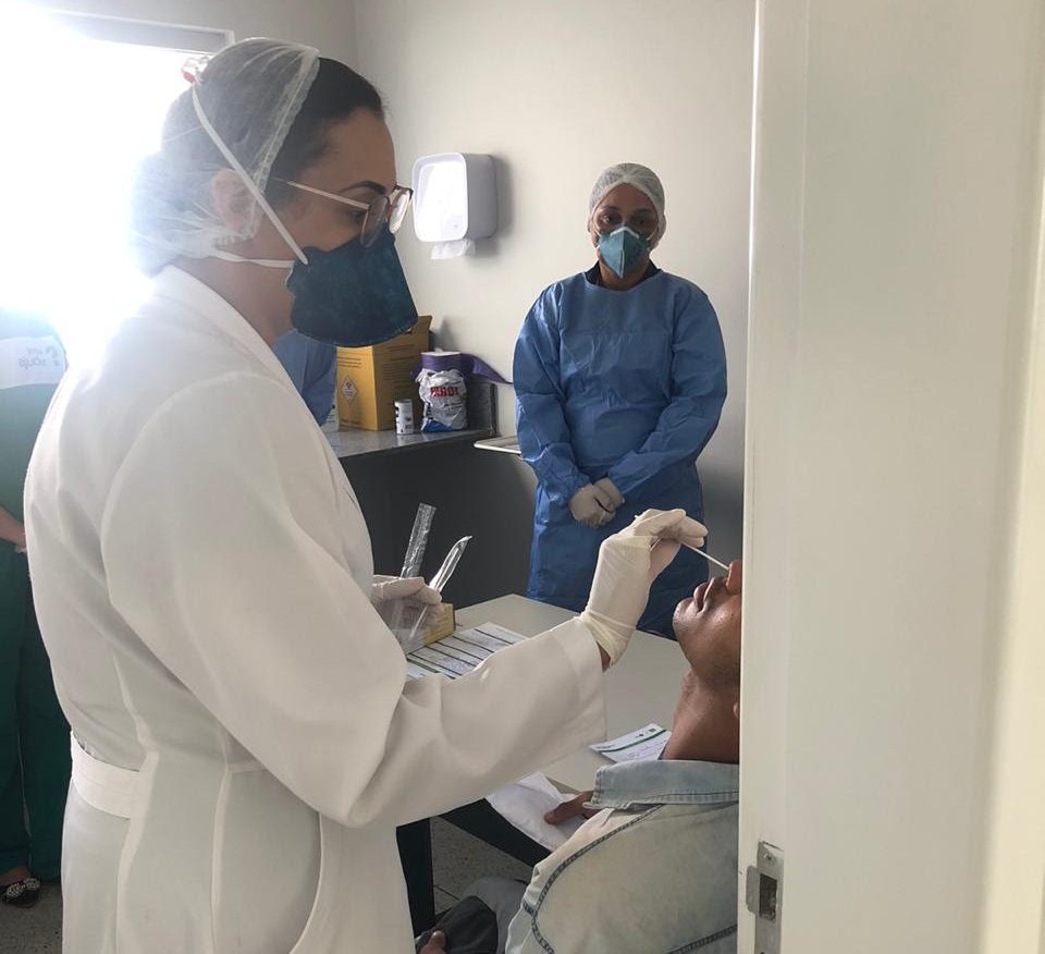 Hospital Regional de Luziânia tem primeira mulher internada