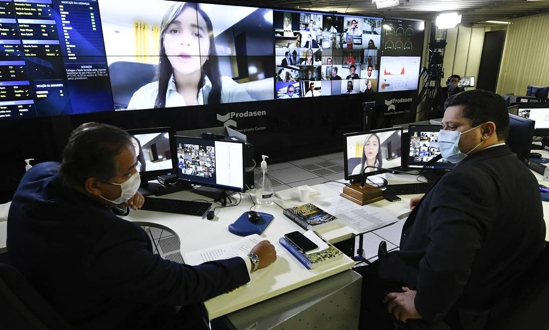 O Senado aprovou nesta quarta-feira a Medida Provisória (MP) 909, que vai liberar quase R$ 9 bilhões do FRM para o combate da covid-19. (Foto: Agência Senado)