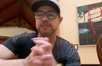 Cantor Zezé di Camargo: em defesa de Bolsonaro (Foto: Reprodução)