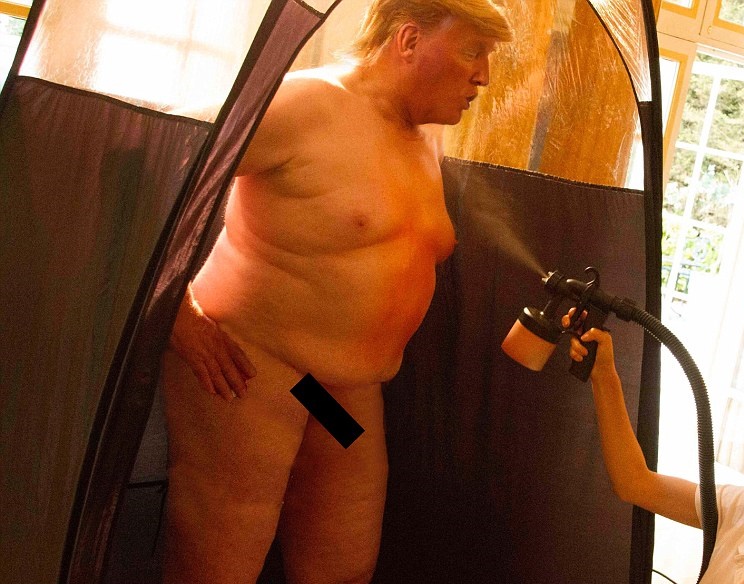 trump nude