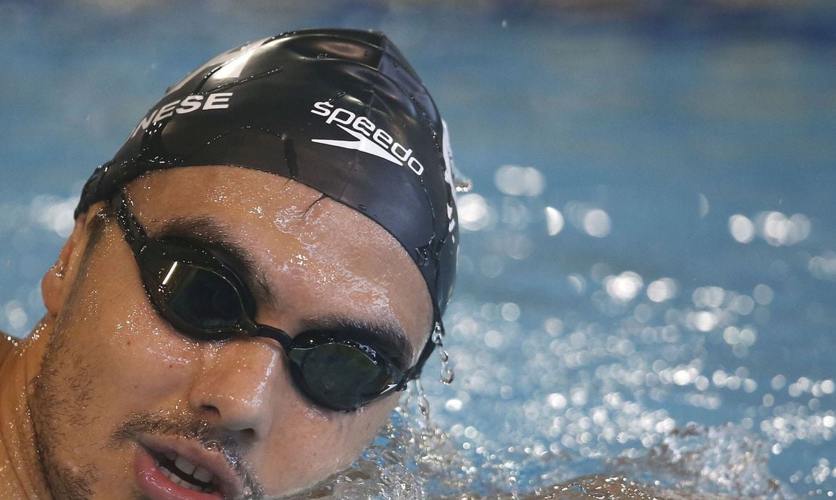 O nadador baiano Victor Colonese deve herdar o bronze nos Jogos Pan-Americanos de Lima de 2019 após argentino ser pego no doping (Foto: Satiro Sodré/rededoesporte.gov.br)