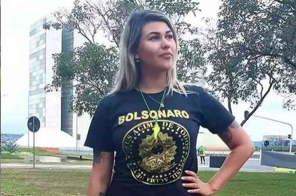 Sara Winter, apoiadora do presidente Bolsonaro nas redes sociais (Foto: Instagram/Reprodução)